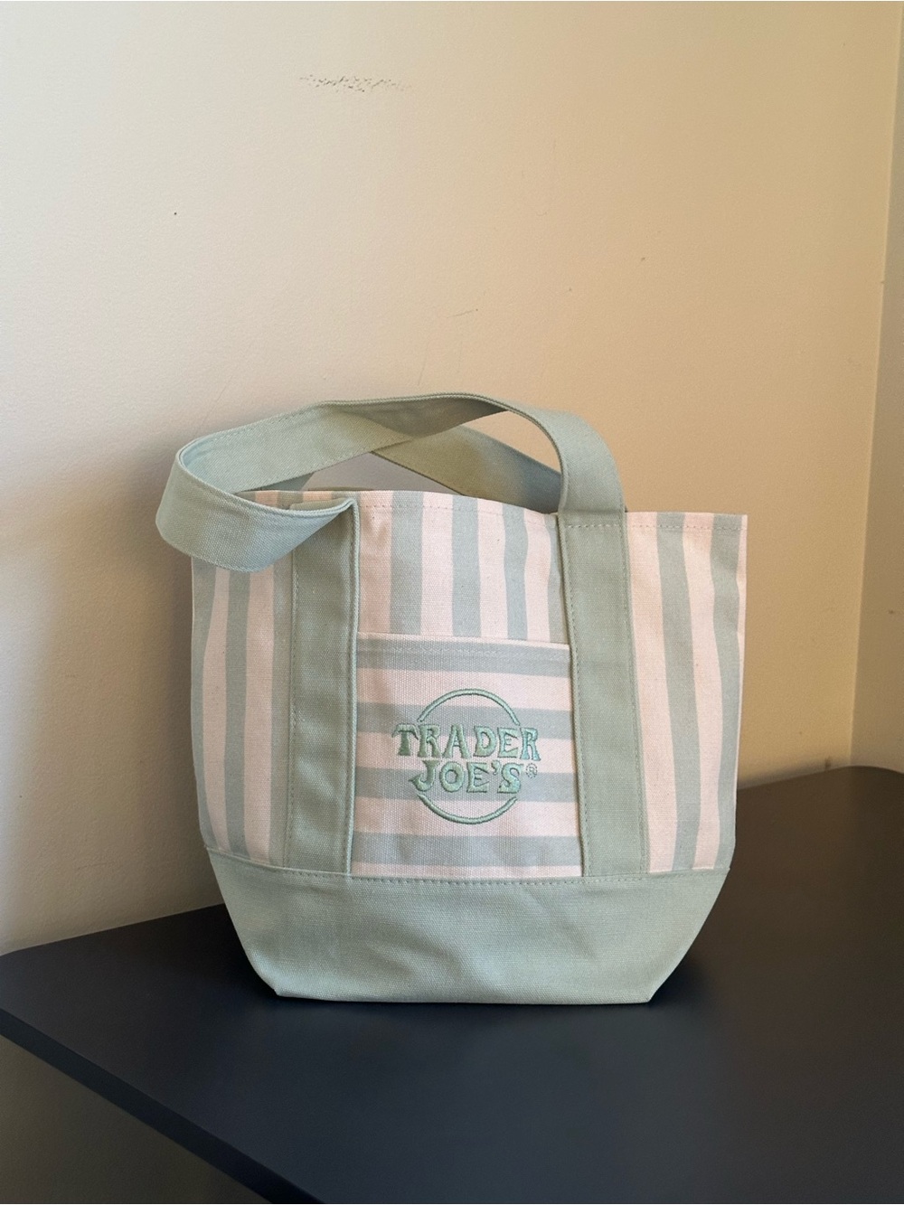 TRADER’S JOE Pastel Mini Tote SET OF 4 - Picture 14 of 15